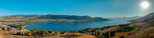 The Rise To Okanagan Lake 3323