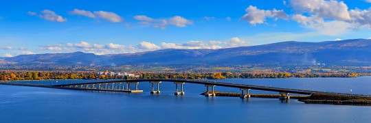 Autumn Across The Lake (Kelowna) 5324-1236b